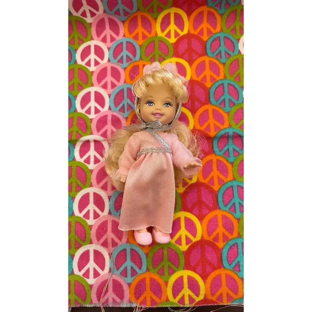 Kelly Doll Barbie Collector 2006 The Wizard of Oz Munchkins Pink LABEL 4.5